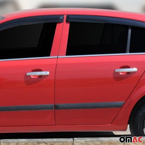 Chevrolet Sonic Door Handle Cover - Omac - H1 S.Steel - Gloss Silver - '12-'20